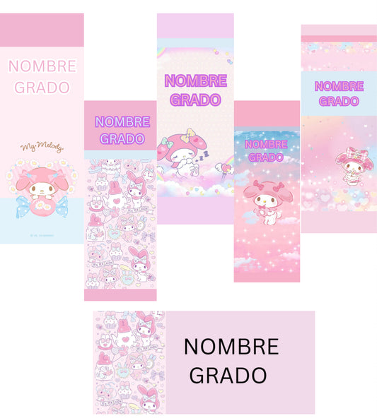 My melody 2 Labels, tags, Thermo and more