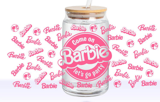 Barbie Libbey glass Can Sublimation